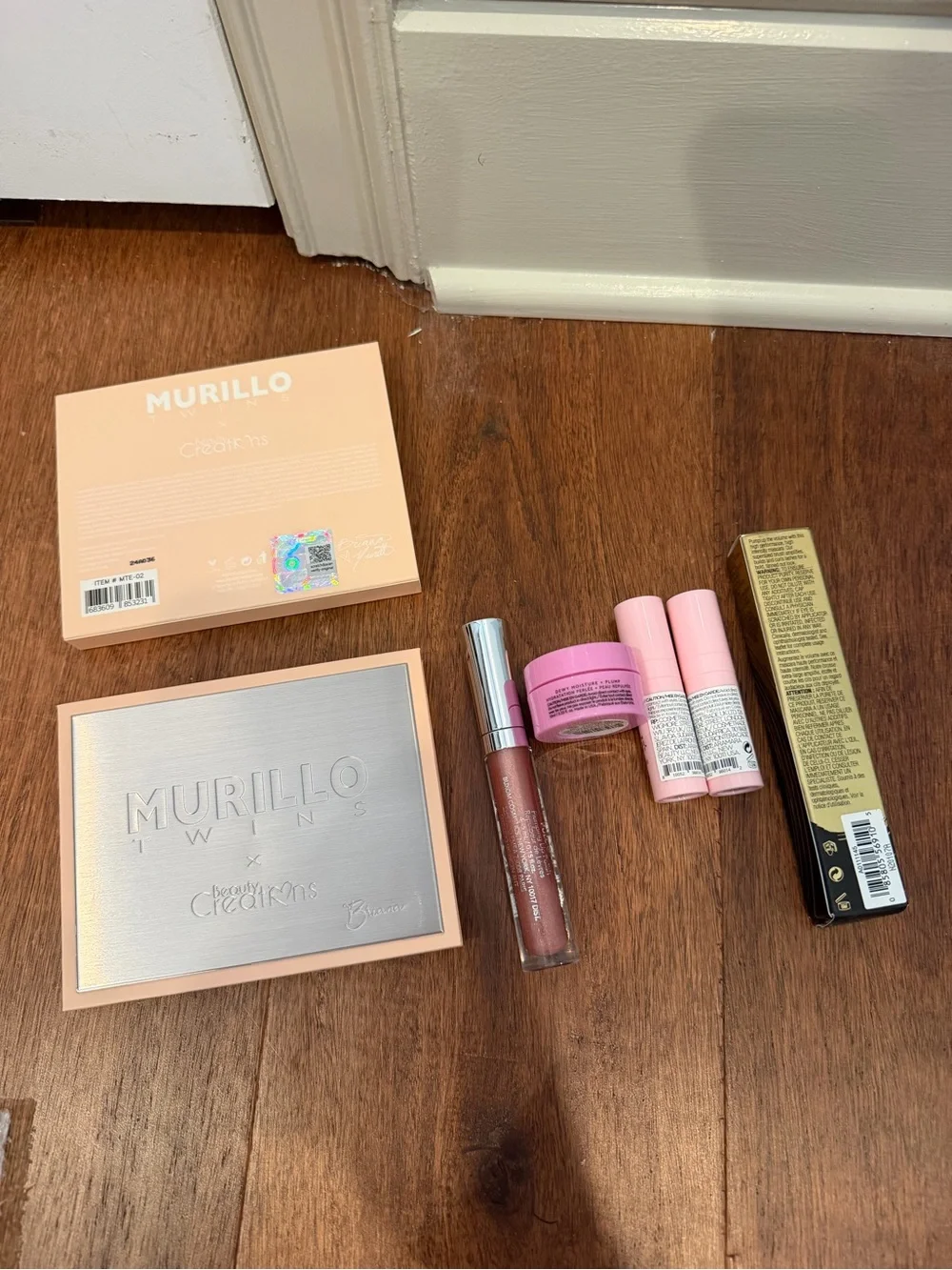 Beauty creations eye palette, buxom, glow watermelon and mascara